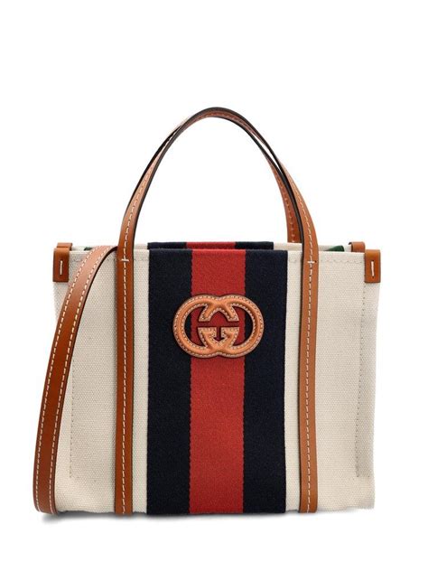 gucci gg interlocking americana tote bag|Gucci interlocking bag small.